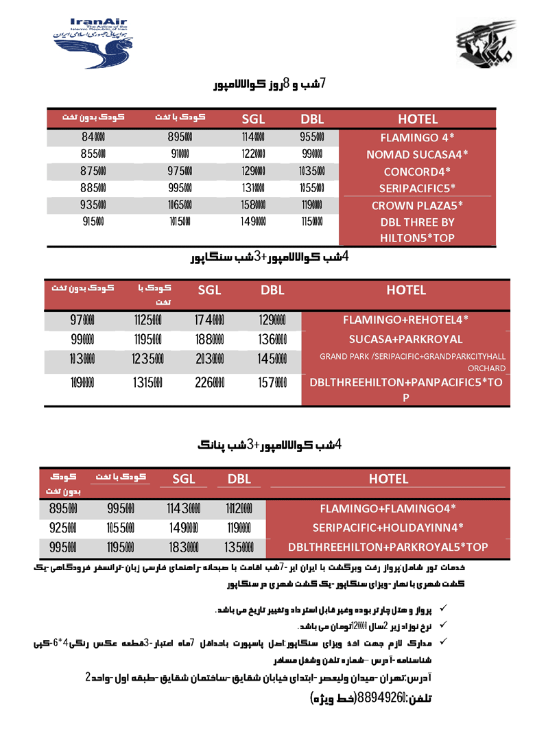 تورهاي مالزي