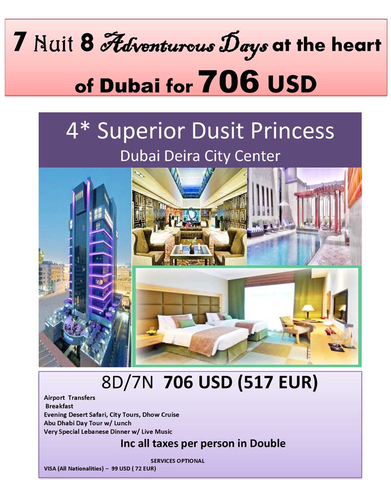 DUBAI 7 Dream Nights 8 Adventurous Days