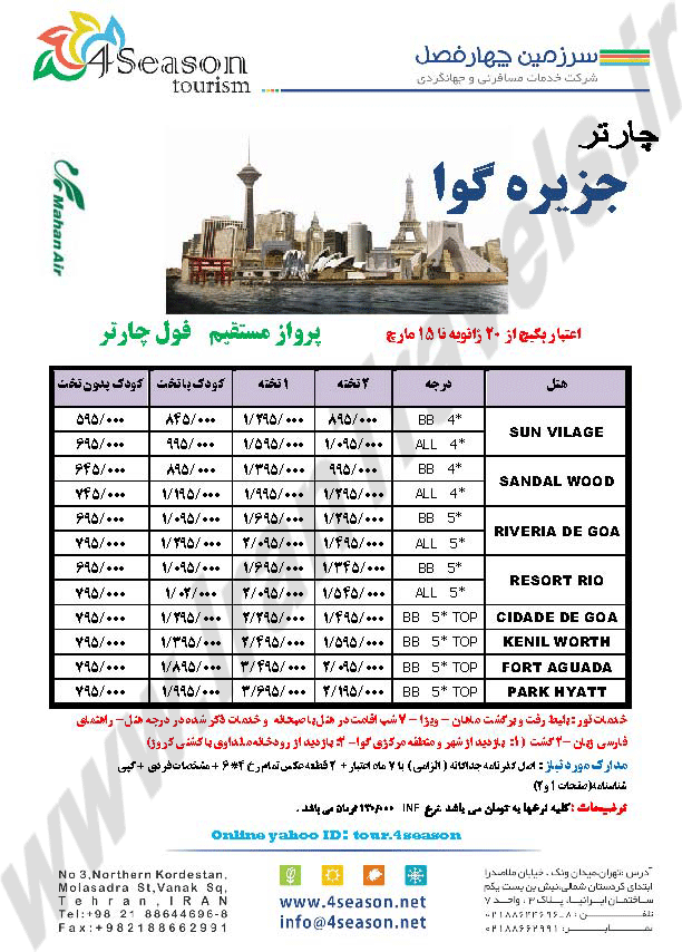 تورهاي هندوستان