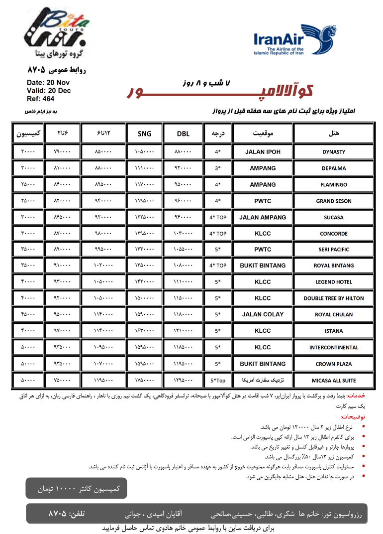 تورهاي مالزي و سنگاپور