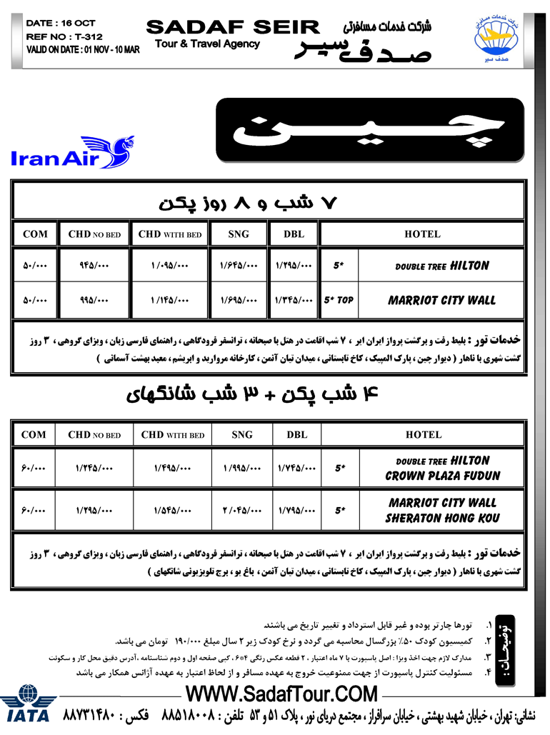 تورهاي چين