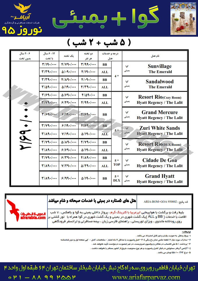 تورهاي نوروزي هندوستان 