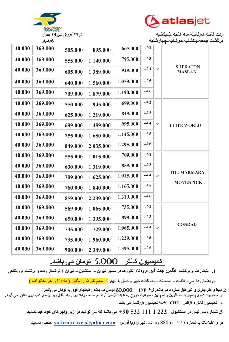 تورهاي استانبول