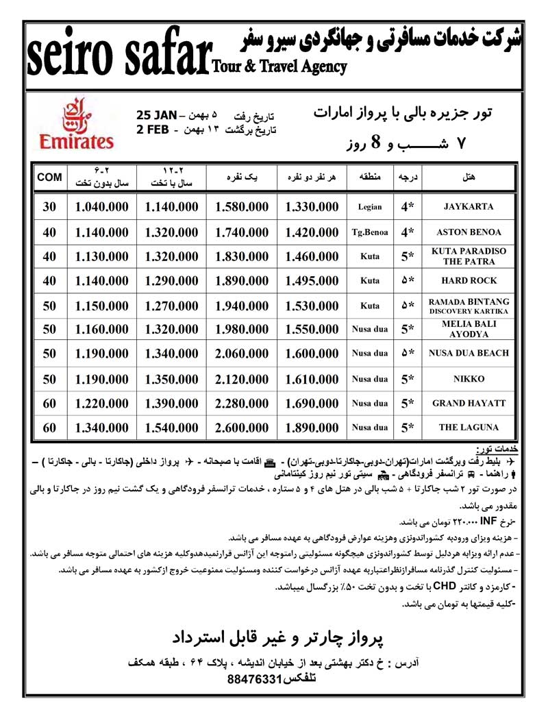 پکيج تورهاي مالزي – سنگاپور-اندونزي 