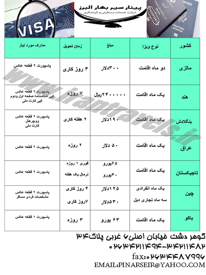 خدمات ويزا 