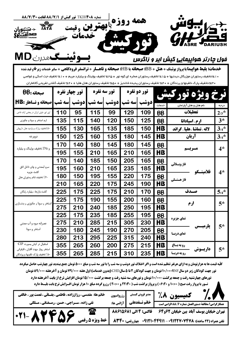 تور کيش