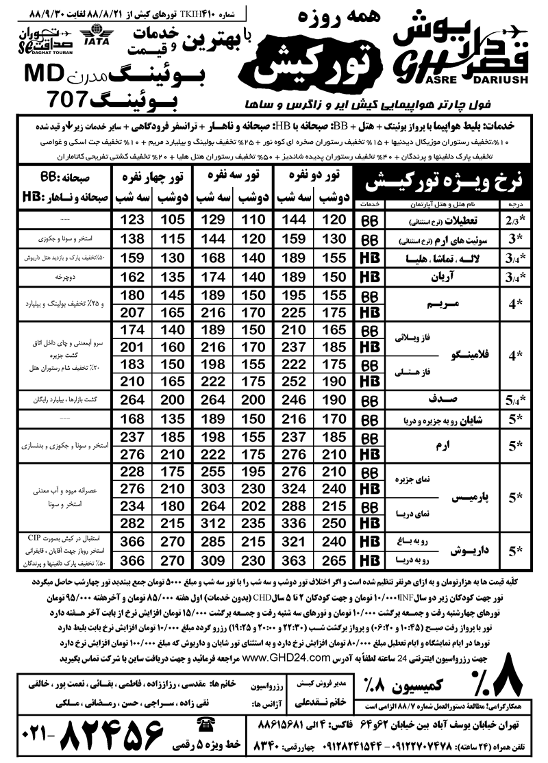 تور کيش