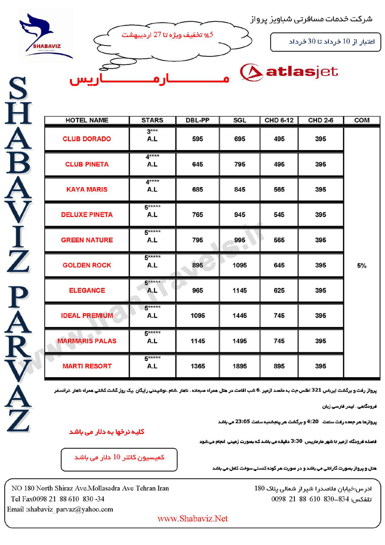 تورهاي بهاري ترکيه