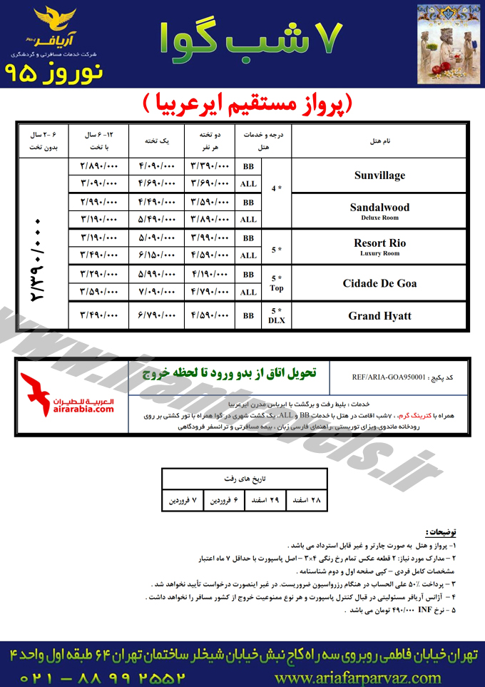 تورهاي نوروزي هندوستان 