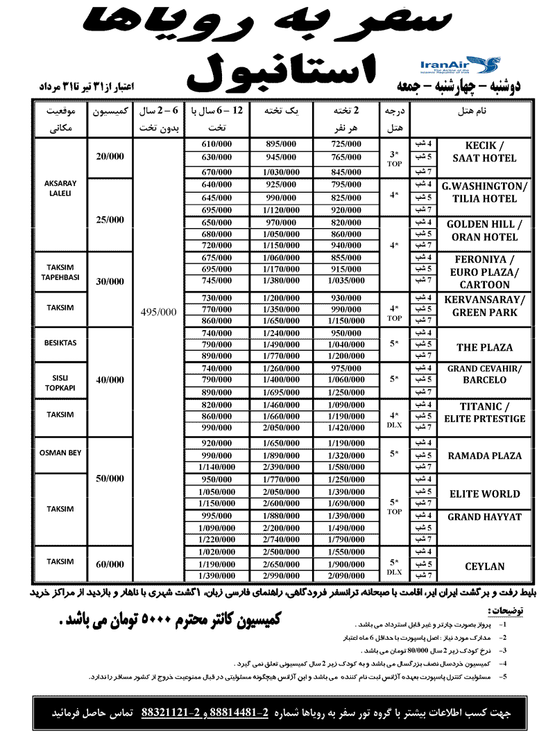 تورهاي ترکيه